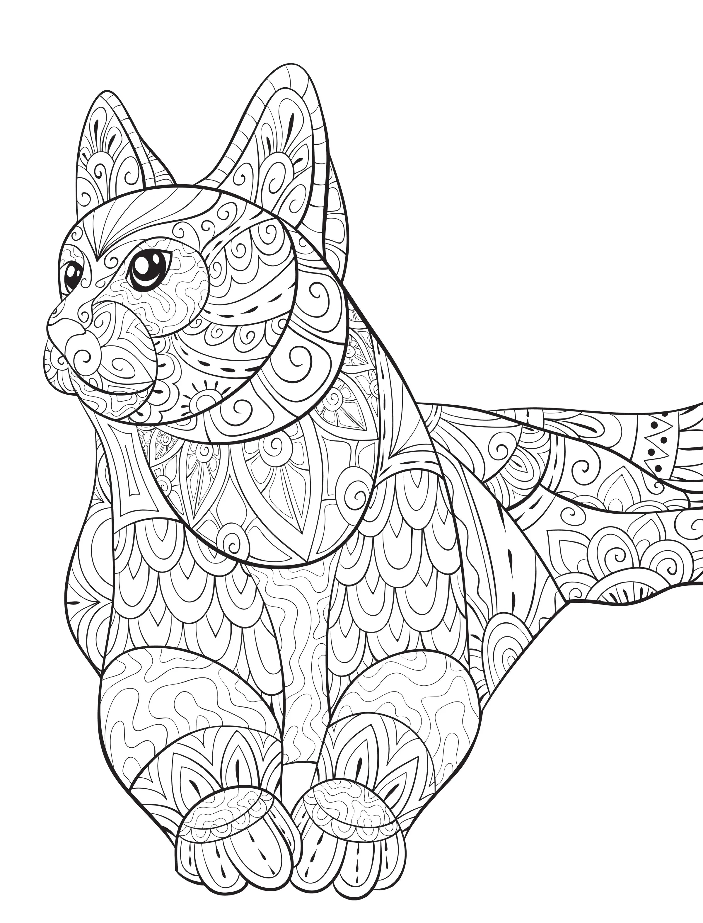 Coloring Cats - Adult Coloring Book: Volume 7, Contains 47 Pawesome Prints Ready to Frame  V7