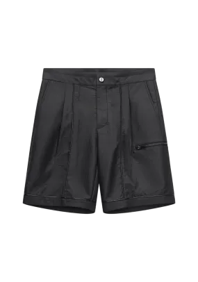 Composite Fabric Zipper Shorts