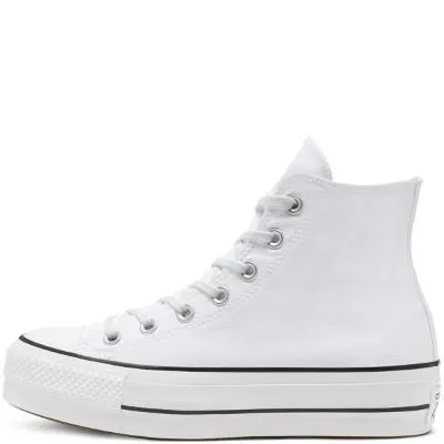 Converse All Star Platform Lift Canvas High Top - White