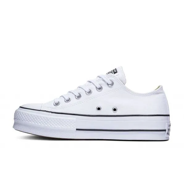 Converse All Star Platform Lift Canvas Low - White