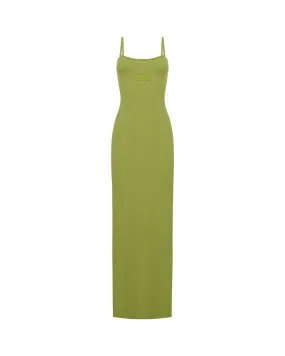 Convertible Slit Maxi Dress