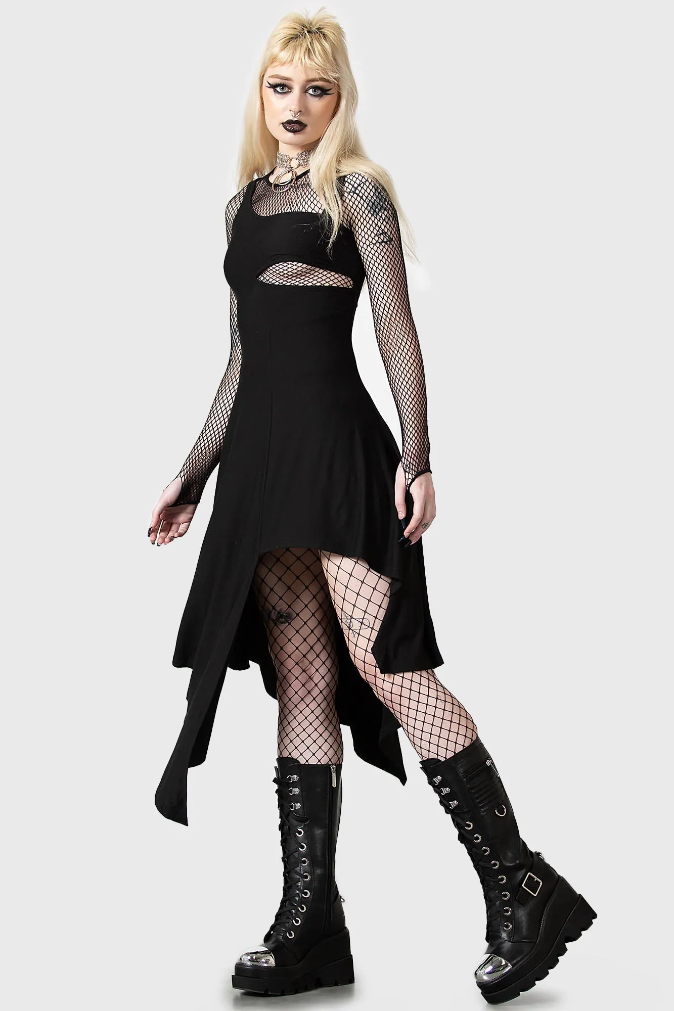 Corvia Asymmetric Dress Resurrect