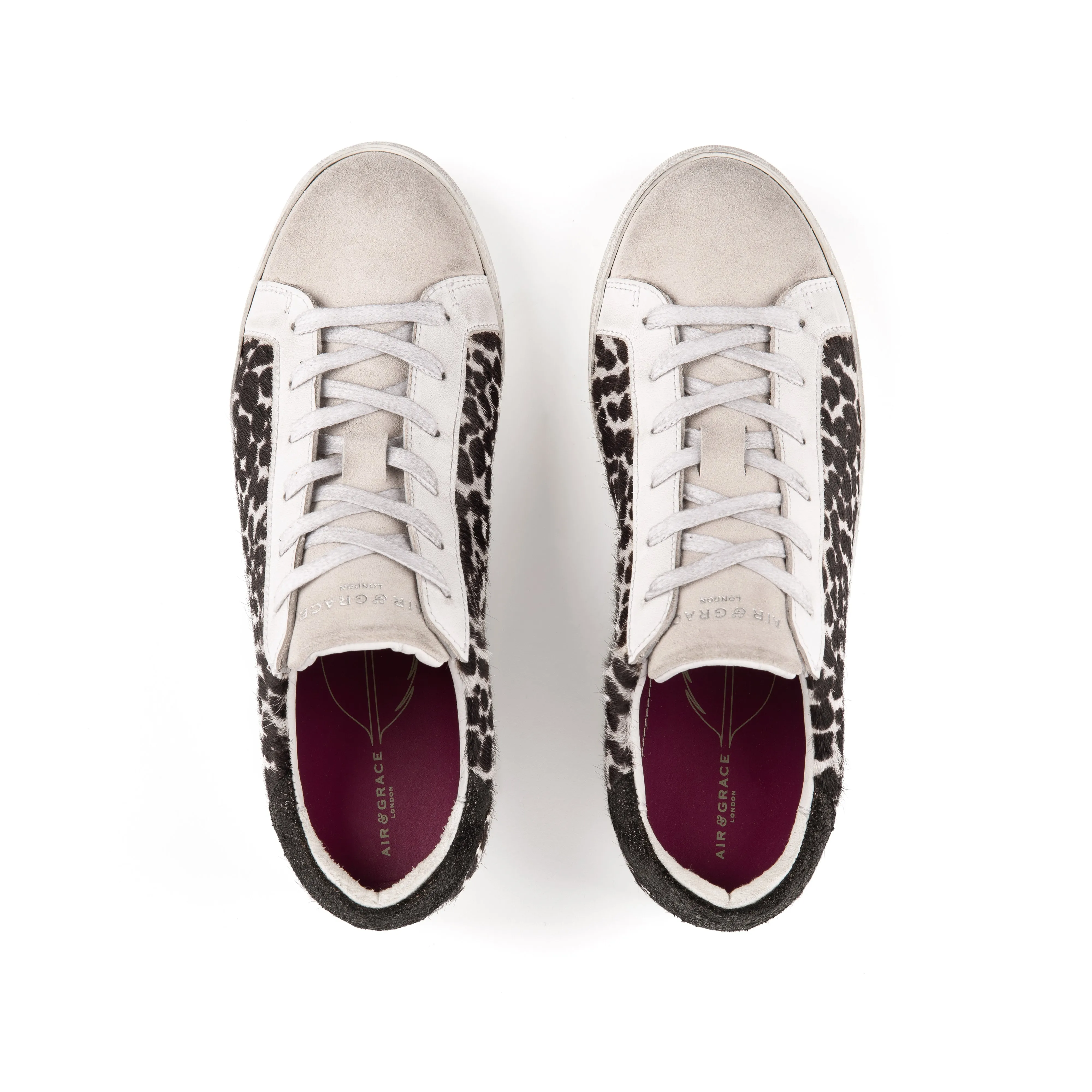 Cru: Dotty Print Trainers