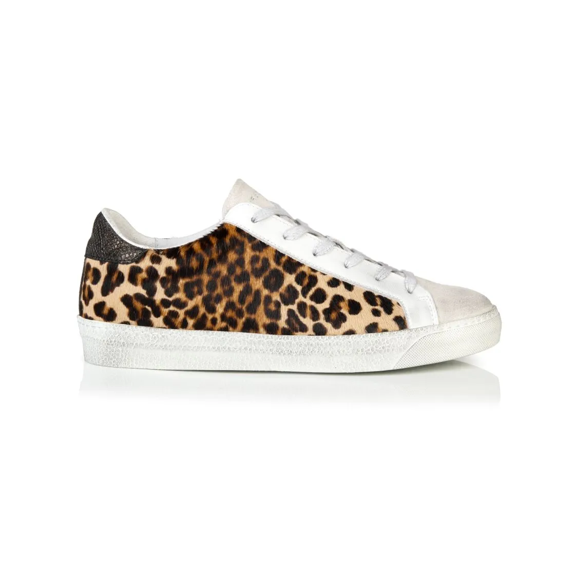 Cru: Leopard Print Trainers