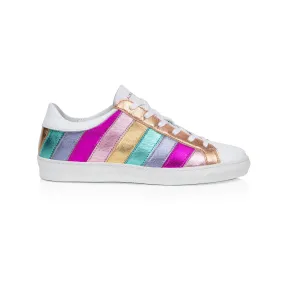 Cru Rainbow: Metallic Trainers