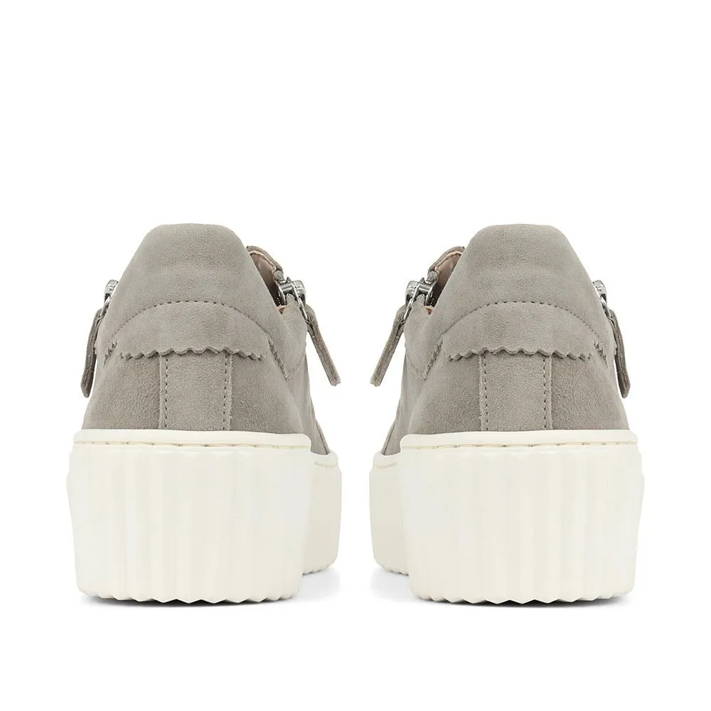 Dolly Leather Platform Trainers - GAB35502 / 321 585