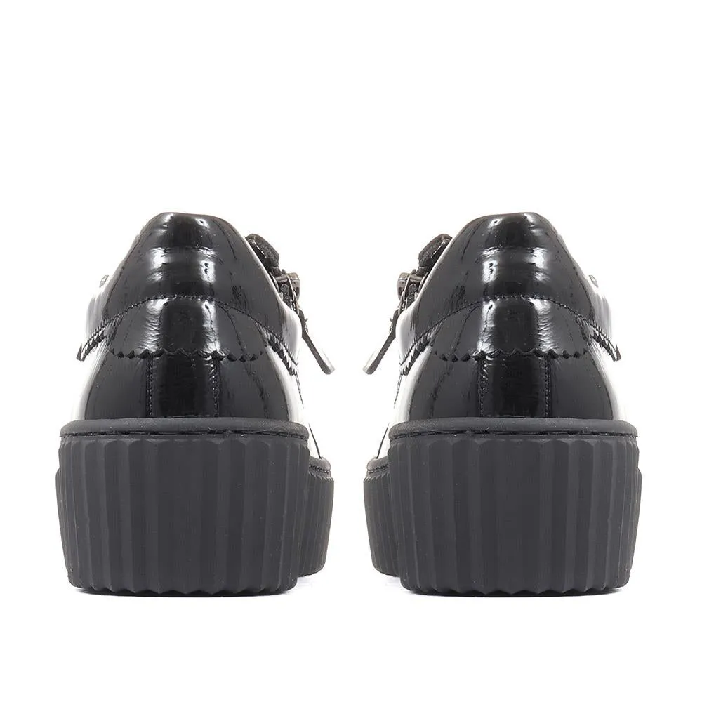 Dolly Leather Platform Trainers - GAB35502 / 321 585