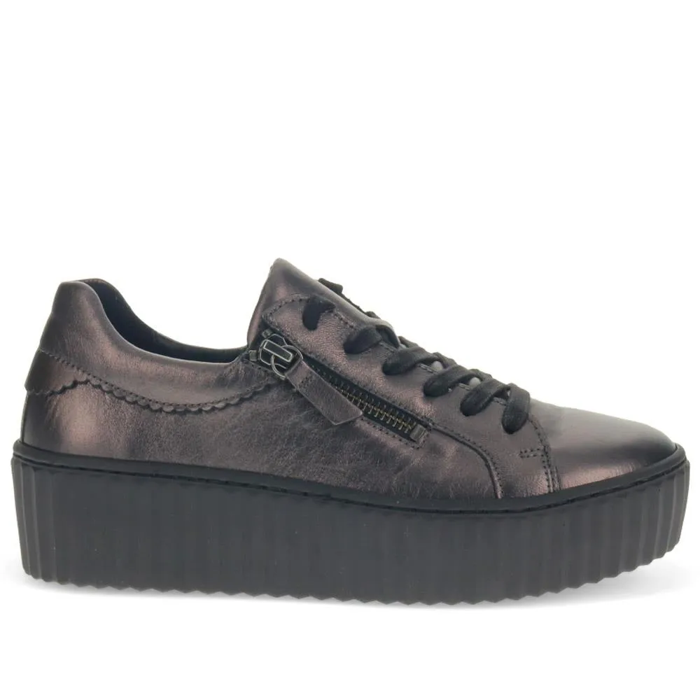 Dolly Leather Platform Trainers - GAB35502 / 321 585