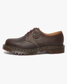 Dr Martens Made In England 1461 Shoes - Rustic Brown Wax Commander