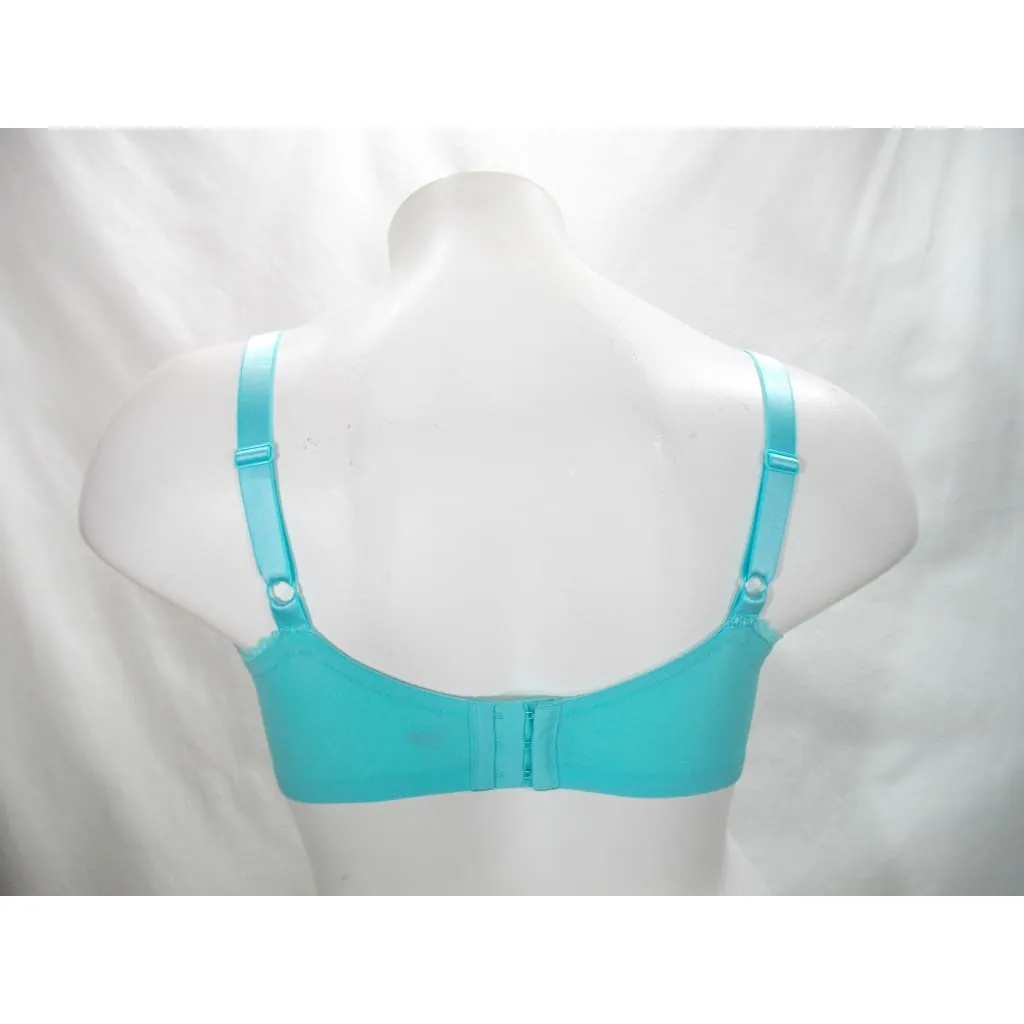 Felina 110789 Marielle Lace Full Busted Underwire Bra 38D Aruba Blue