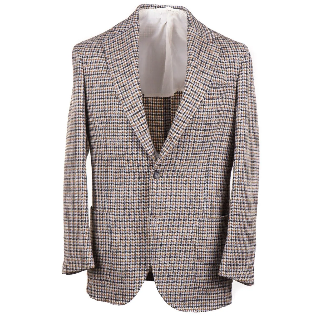 Finamore Slim-Fit Tweed Wool Sport Coat