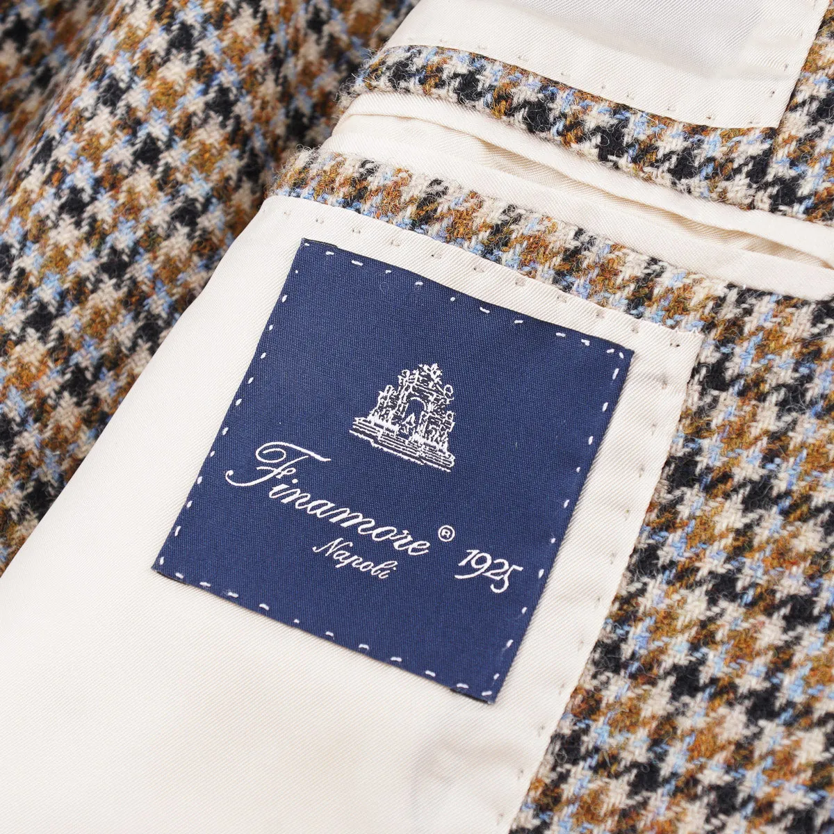 Finamore Slim-Fit Tweed Wool Sport Coat