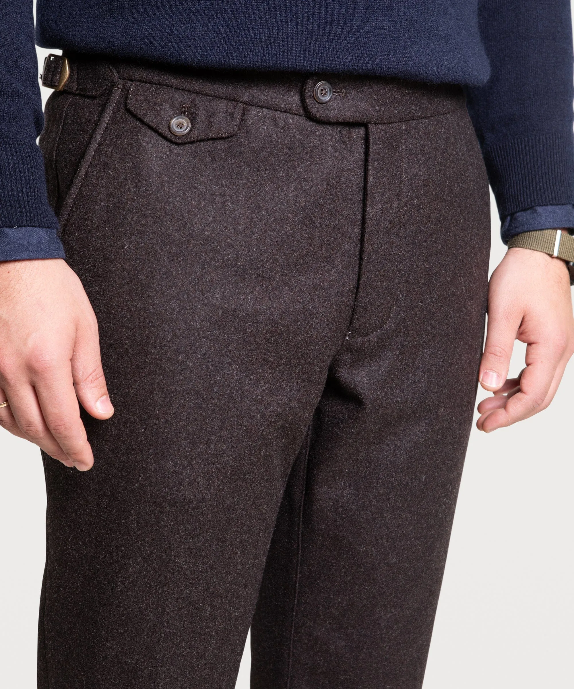 Flannel Dinner Trousers