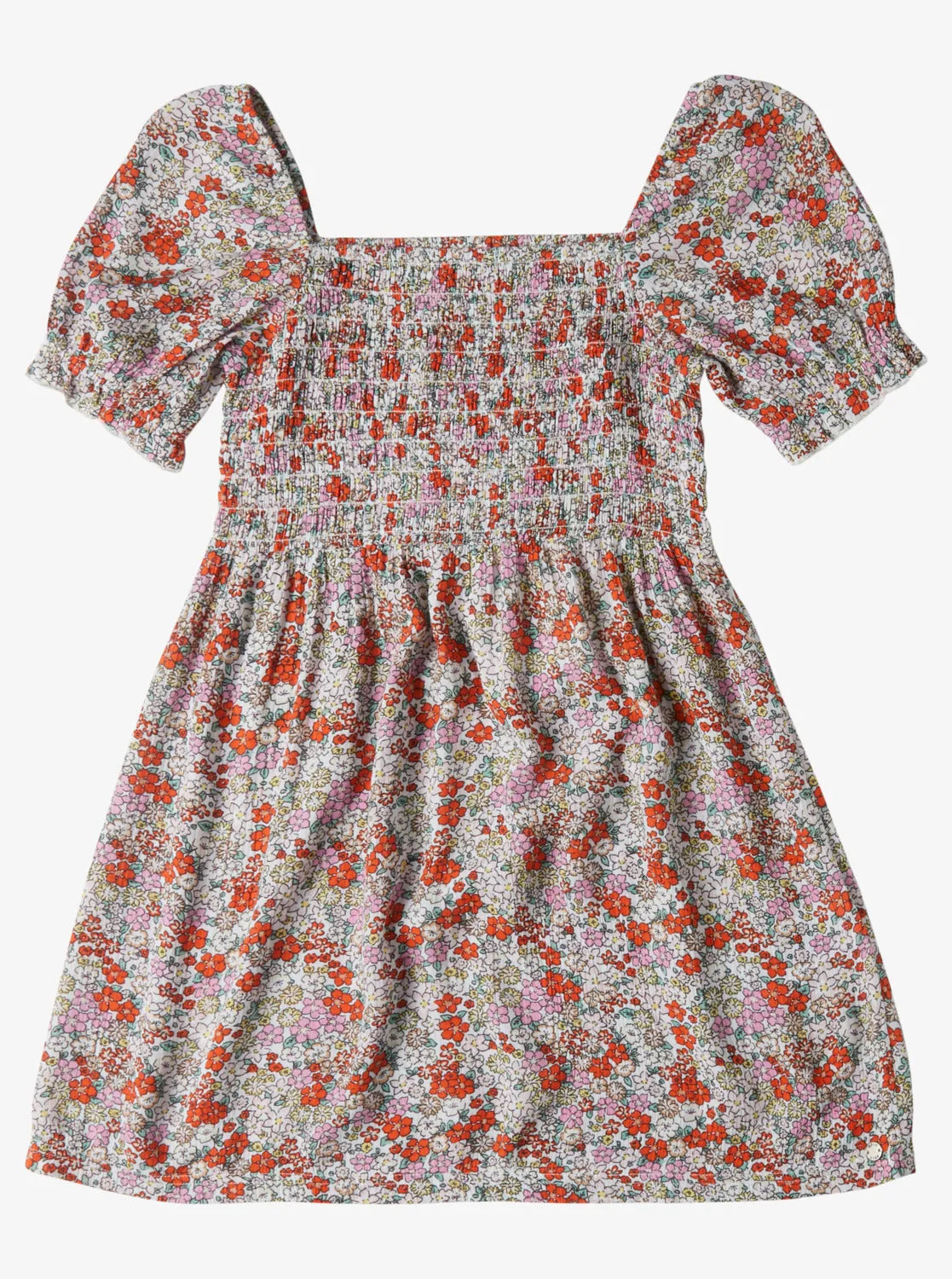 Girls 4-16 Free The Animal Short Sleeve Dress - Tiger Lily Autumn Ditsy