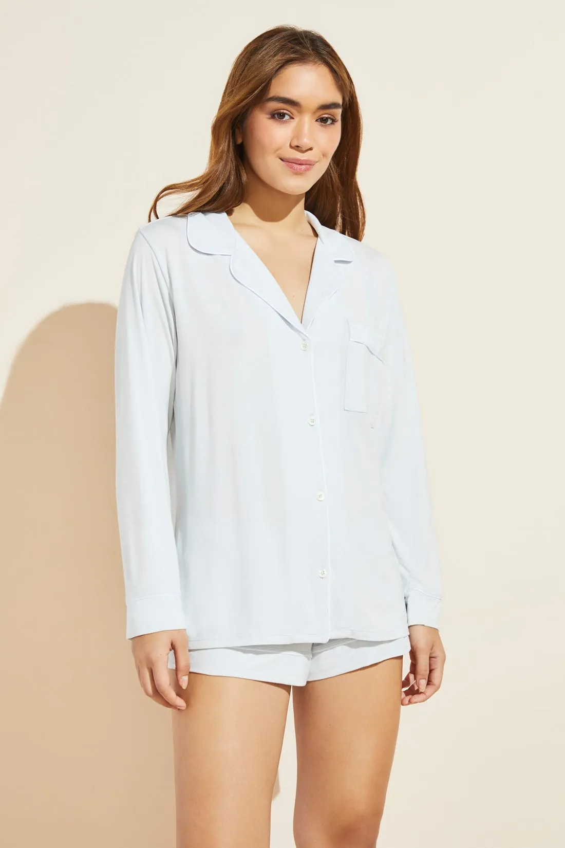 Gisele TENCEL™ Modal Long Sleeve & Shortie Short PJ Set