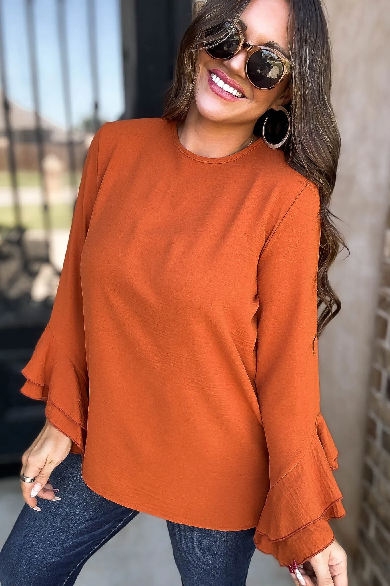 Go With The Flow Rust Top