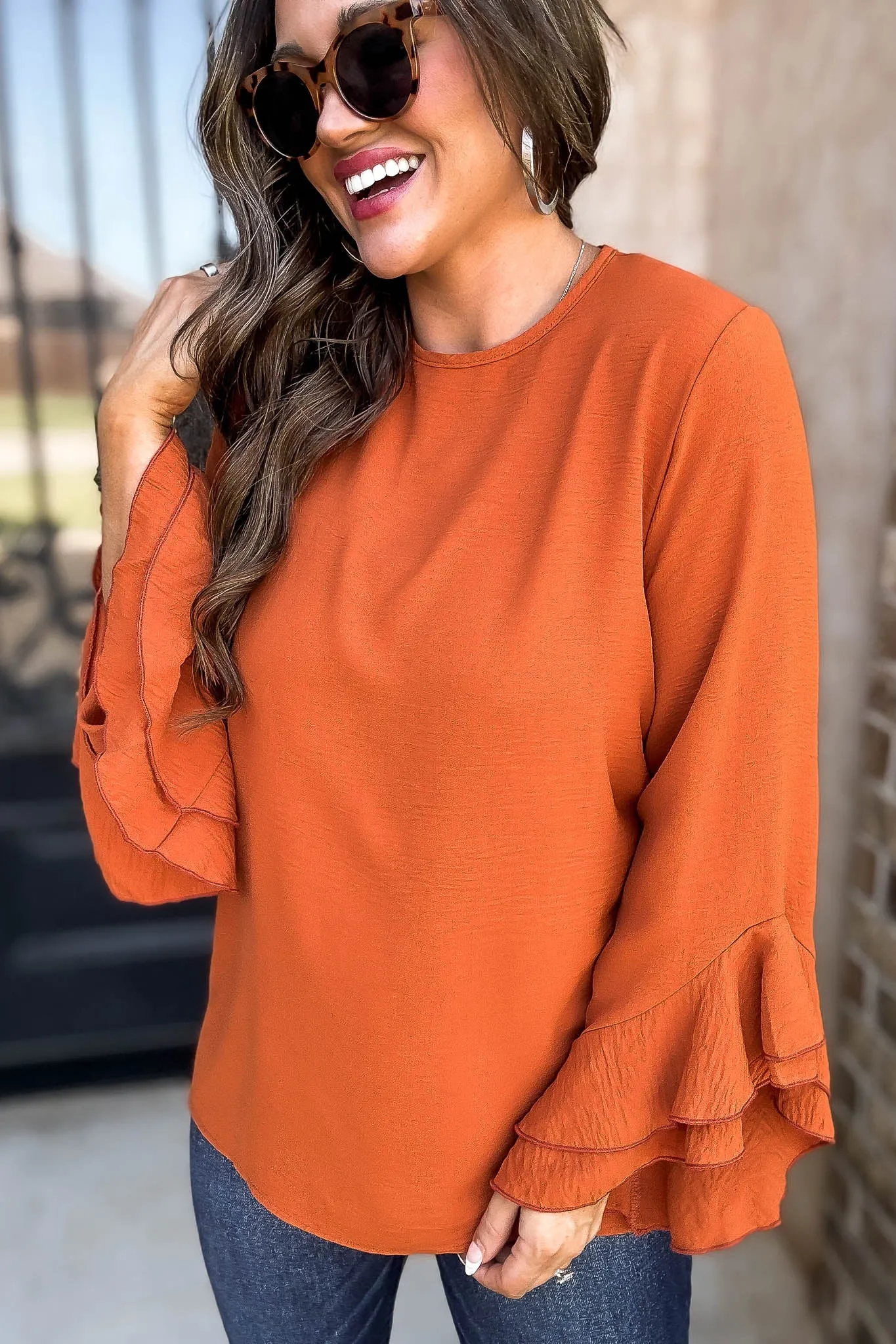 Go With The Flow Rust Top