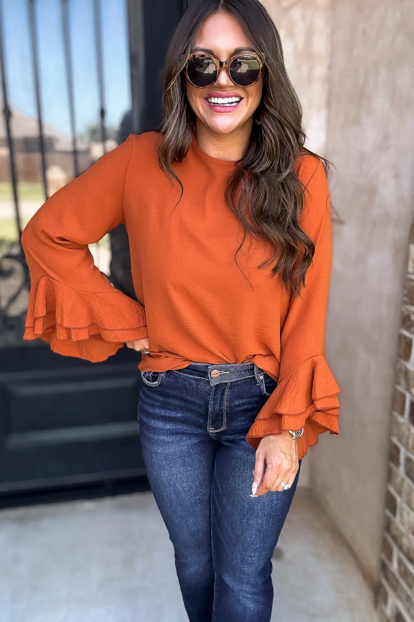 Go With The Flow Rust Top