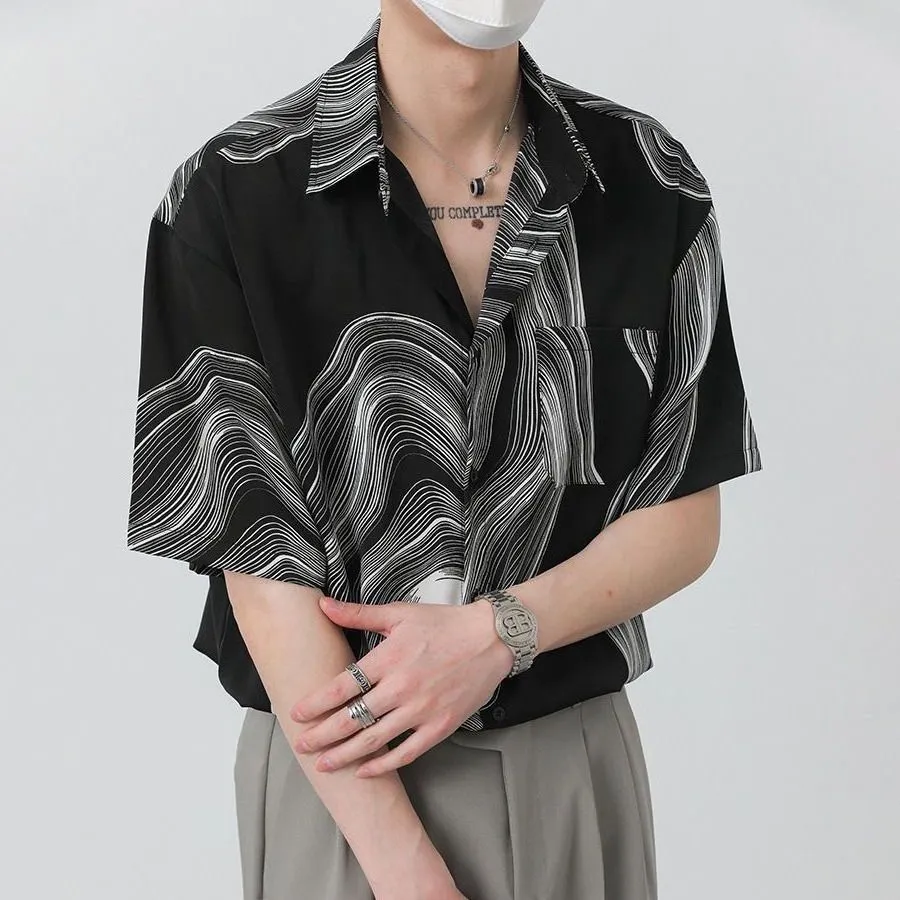 GS No. 73 Textured Short-sleeves Shirt