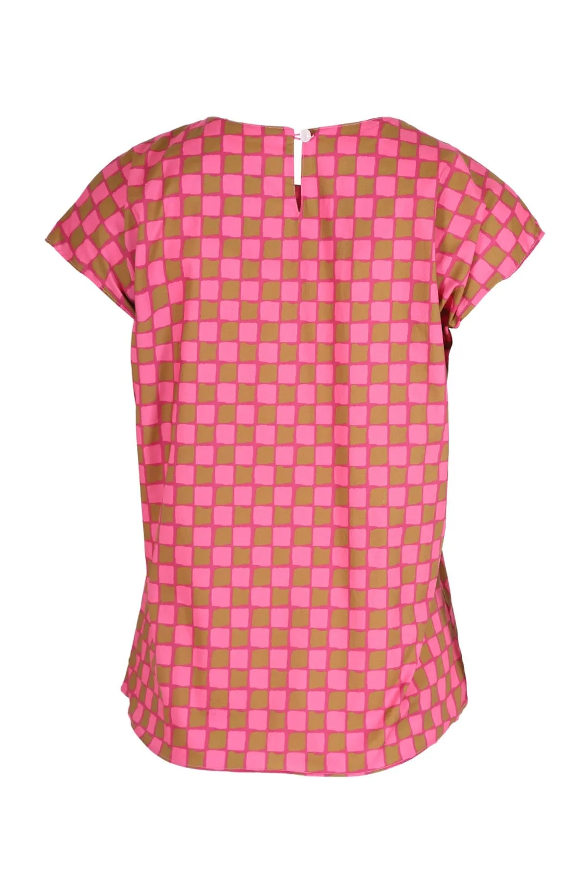 Harlequin Tee Pink in Cotton