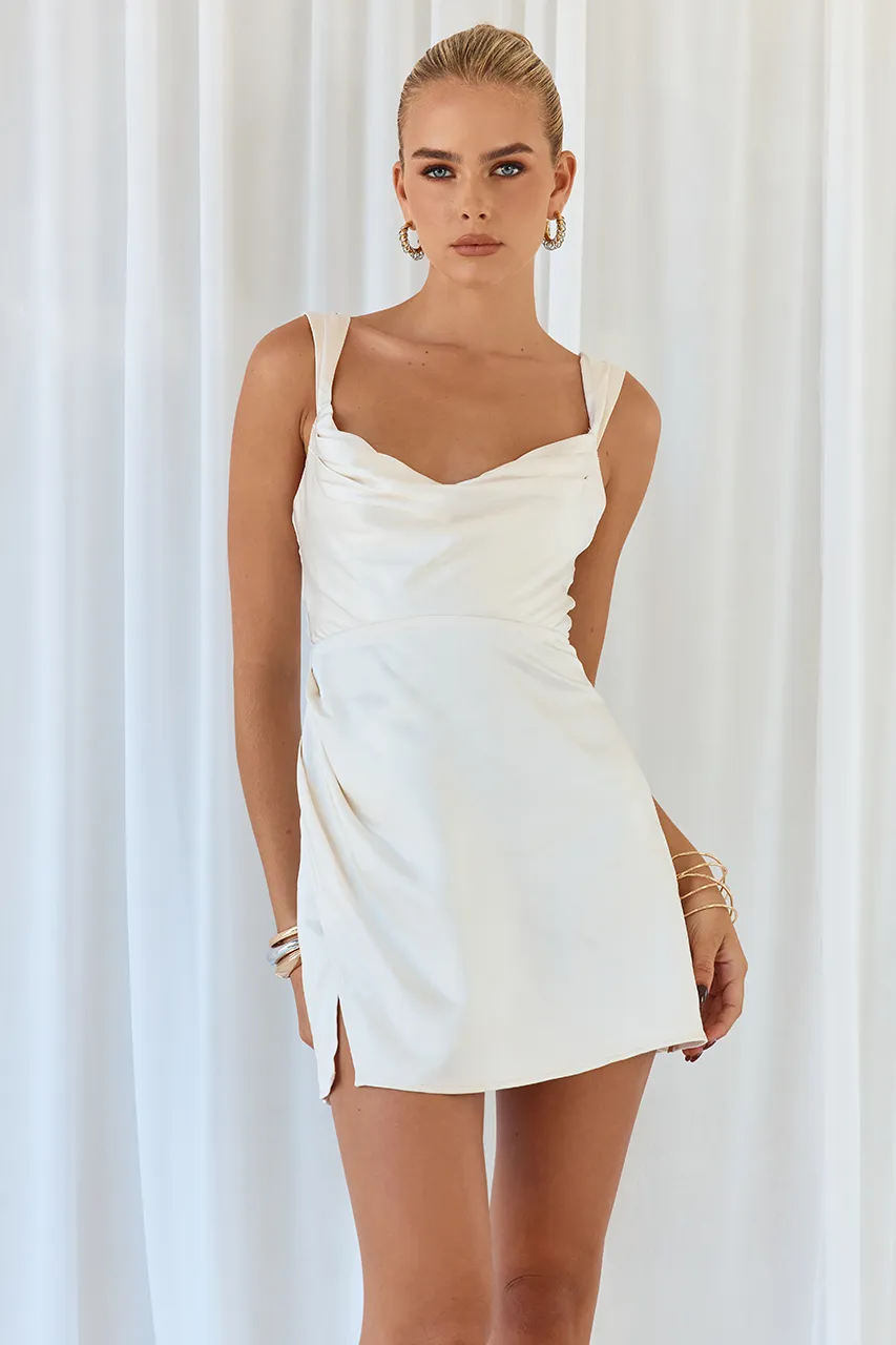 HAVANNA MINI DRESS - IVORY