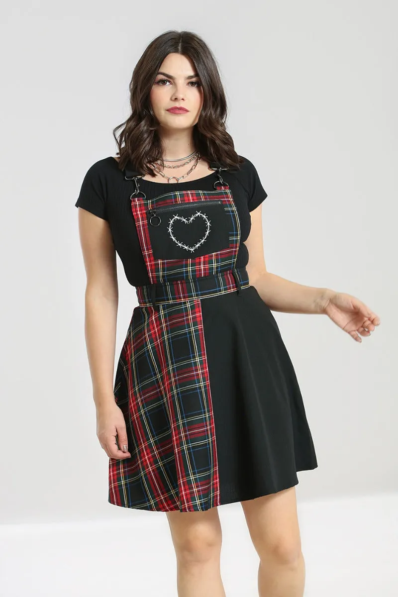 Heather Pinafore Dress