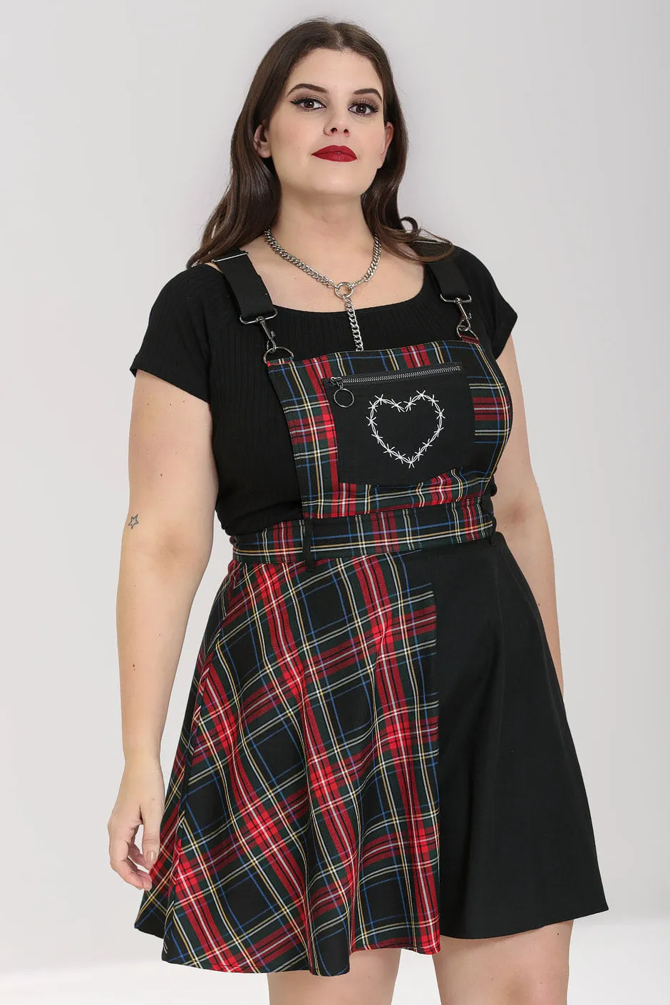 Heather Pinafore Dress