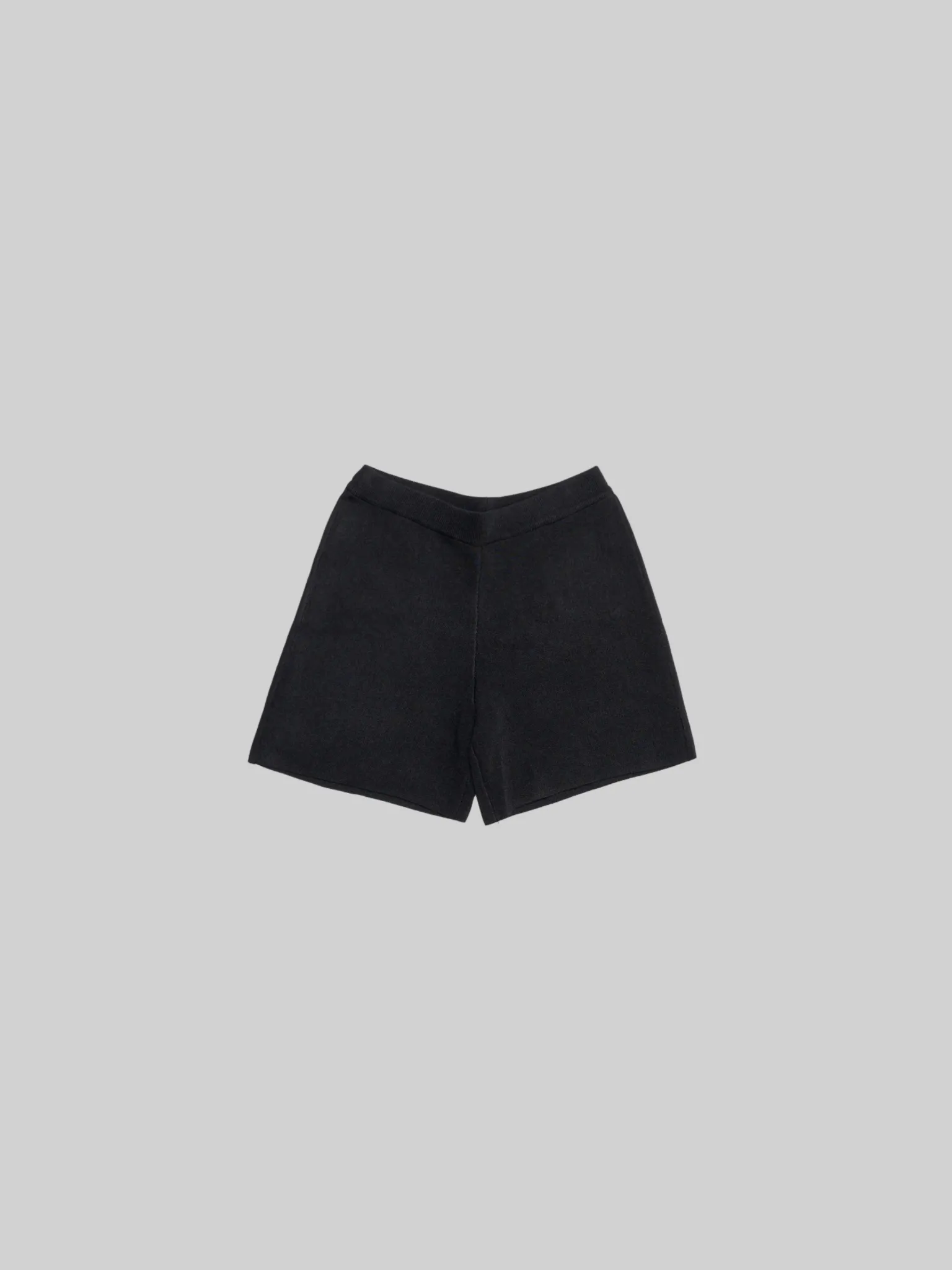 High Rise Knit Shorts