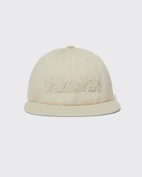 Huf Distressed Logo 5 Panel Hat - Linen