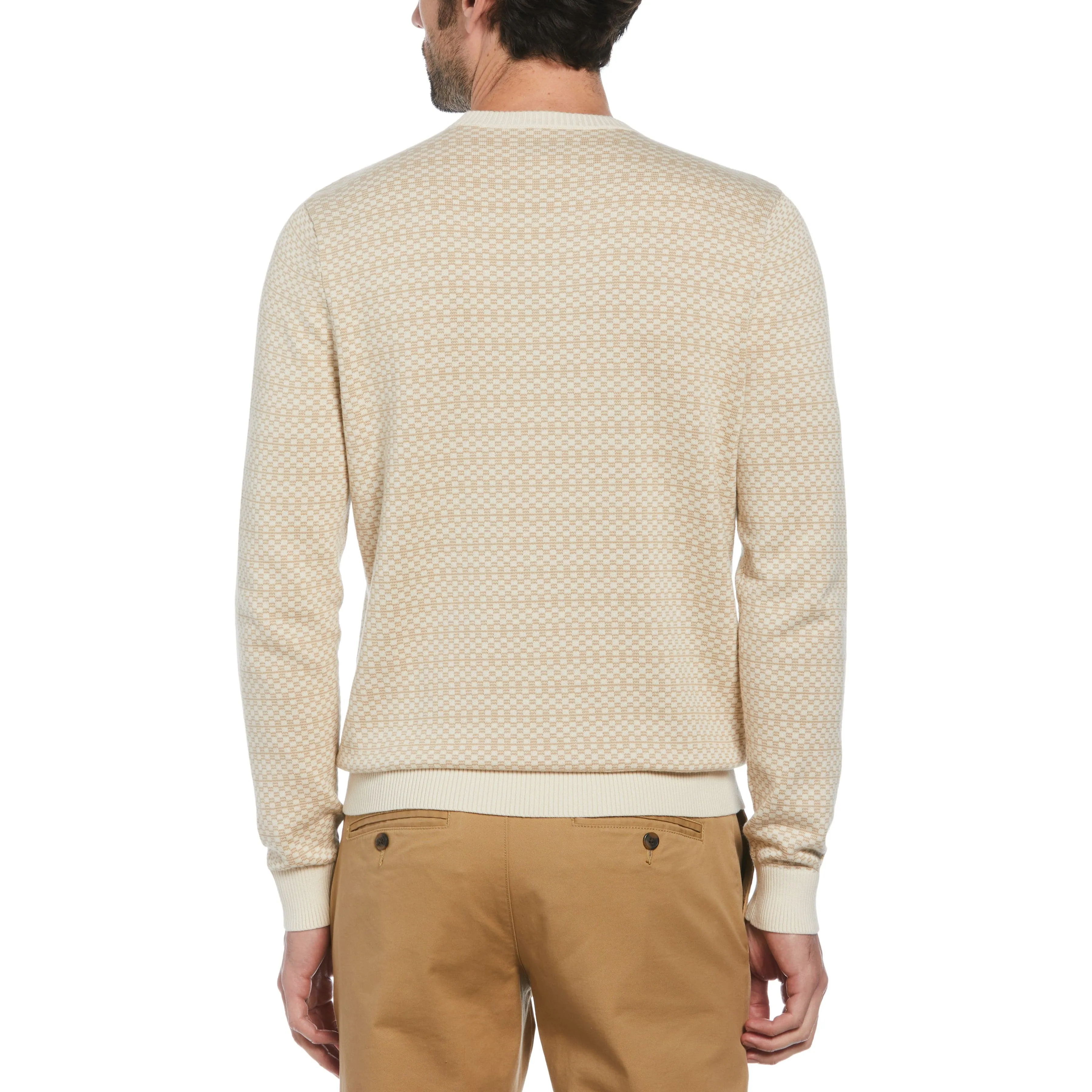 Jacquard Check Sweater