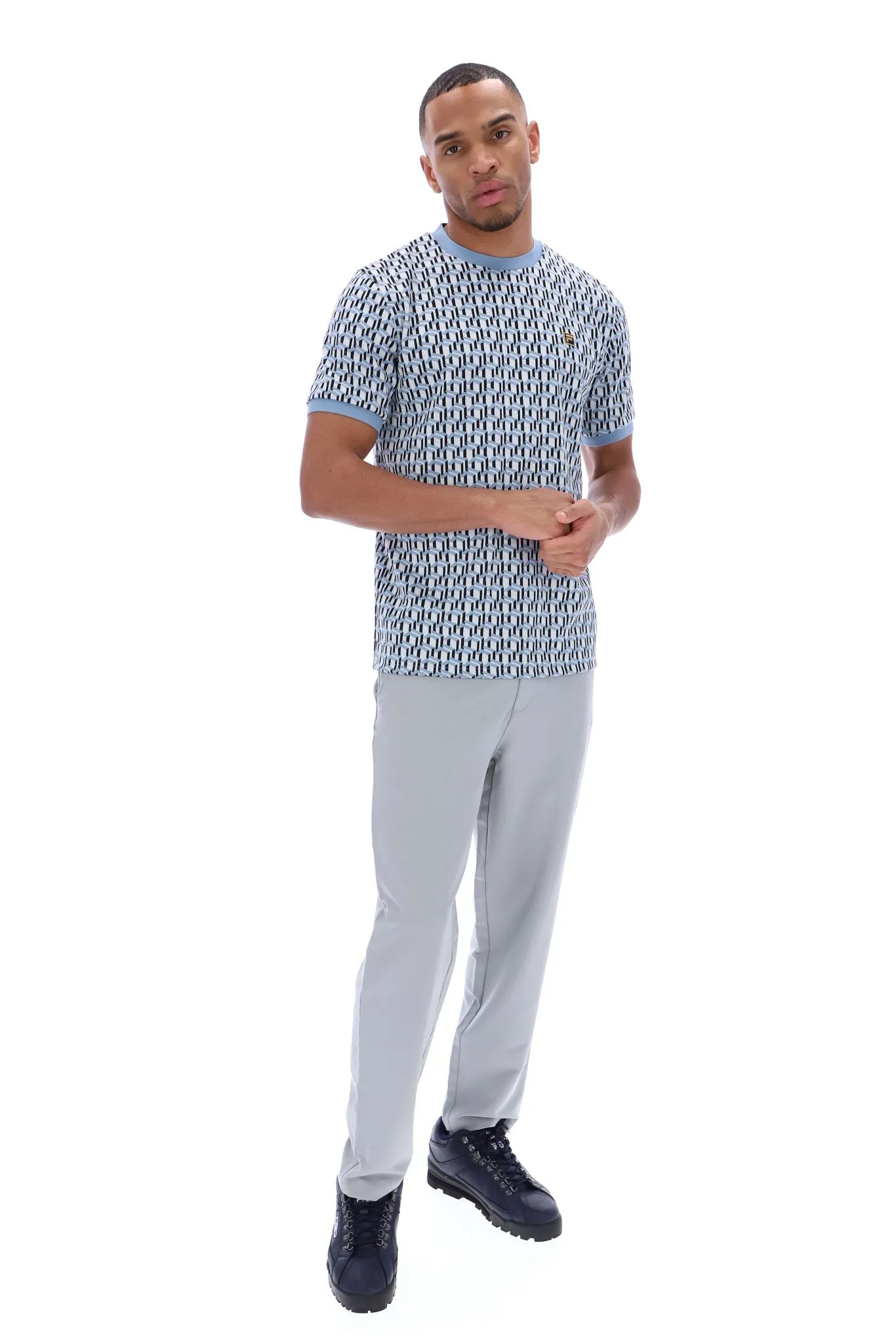 Jagger Geo Jacquard T-Shirt