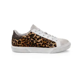 Jolie: Leopard Print Trainers