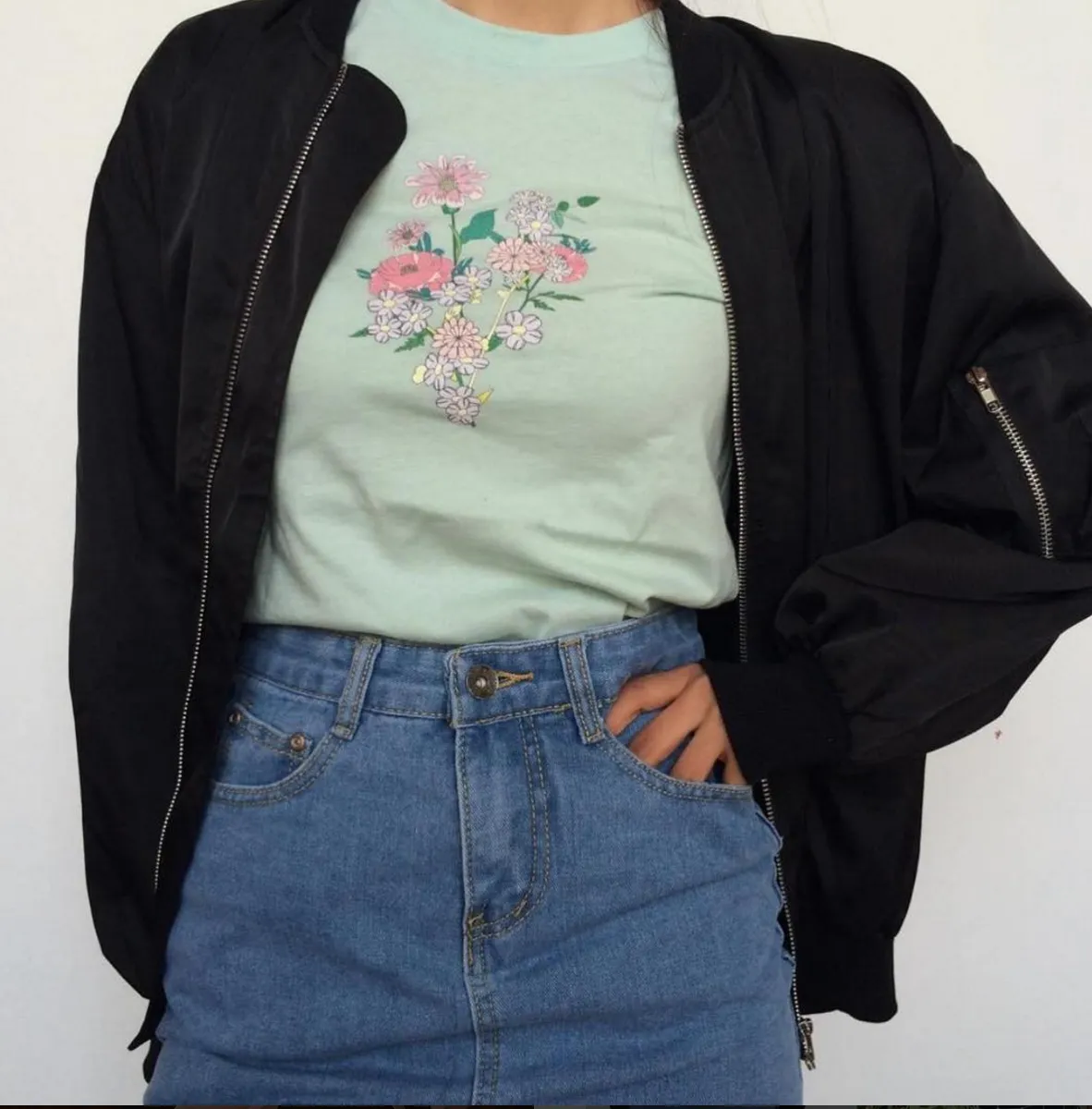 Just take these flowers Lady Tee