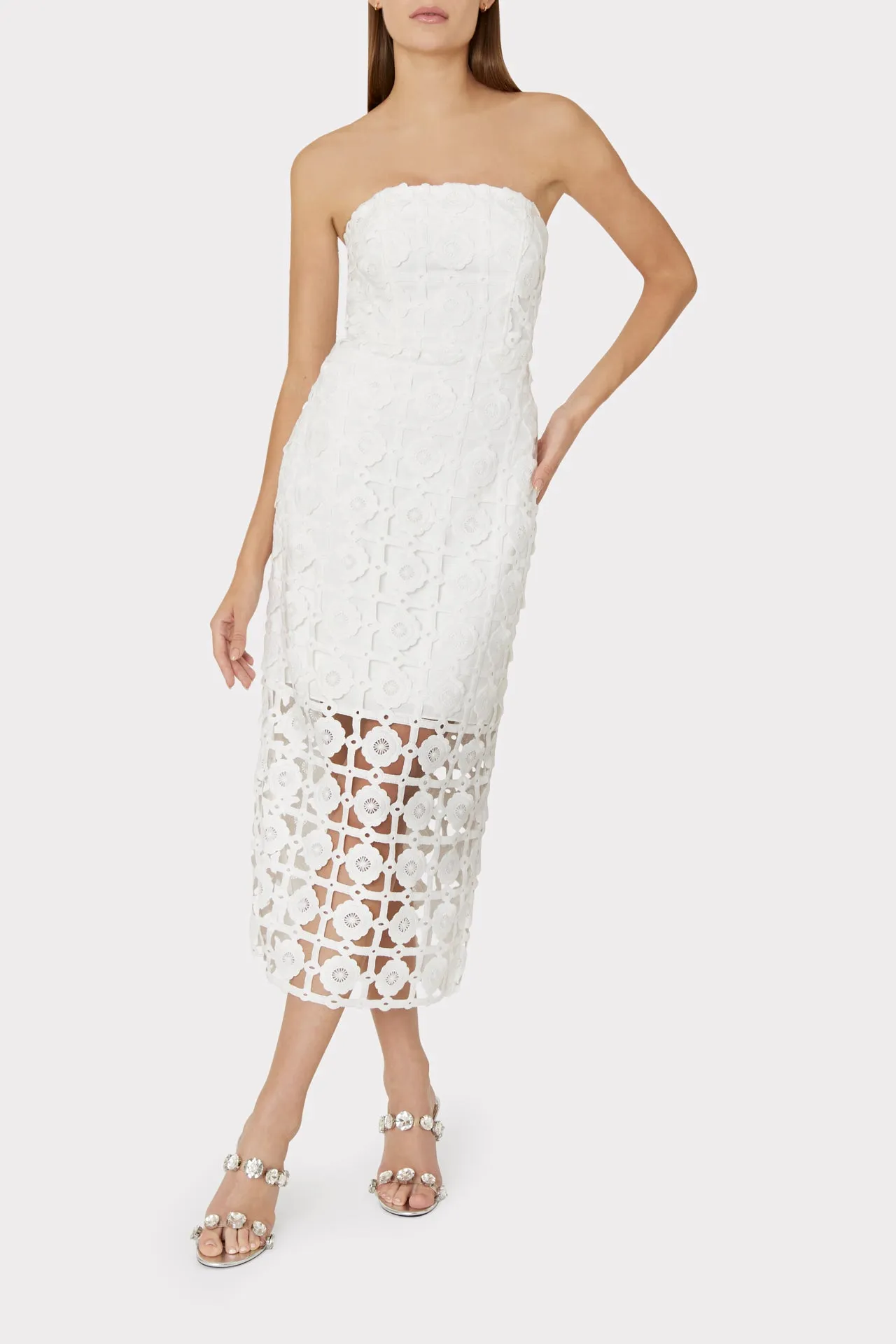 Kait Tile Lace Dress