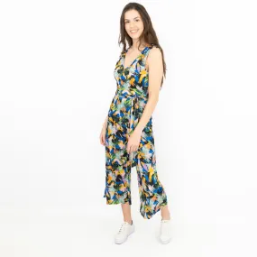 Karen Millen Floral  Sleeveless Wide Leg Summer Jumpsuits