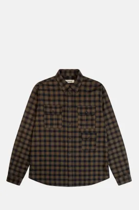 Kinnaird Shirt Charcoal/Khaki Check