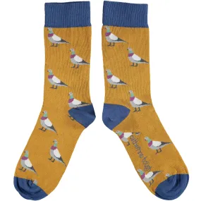 Ladies Ginger Pigeon Organic Cotton Ankle Socks