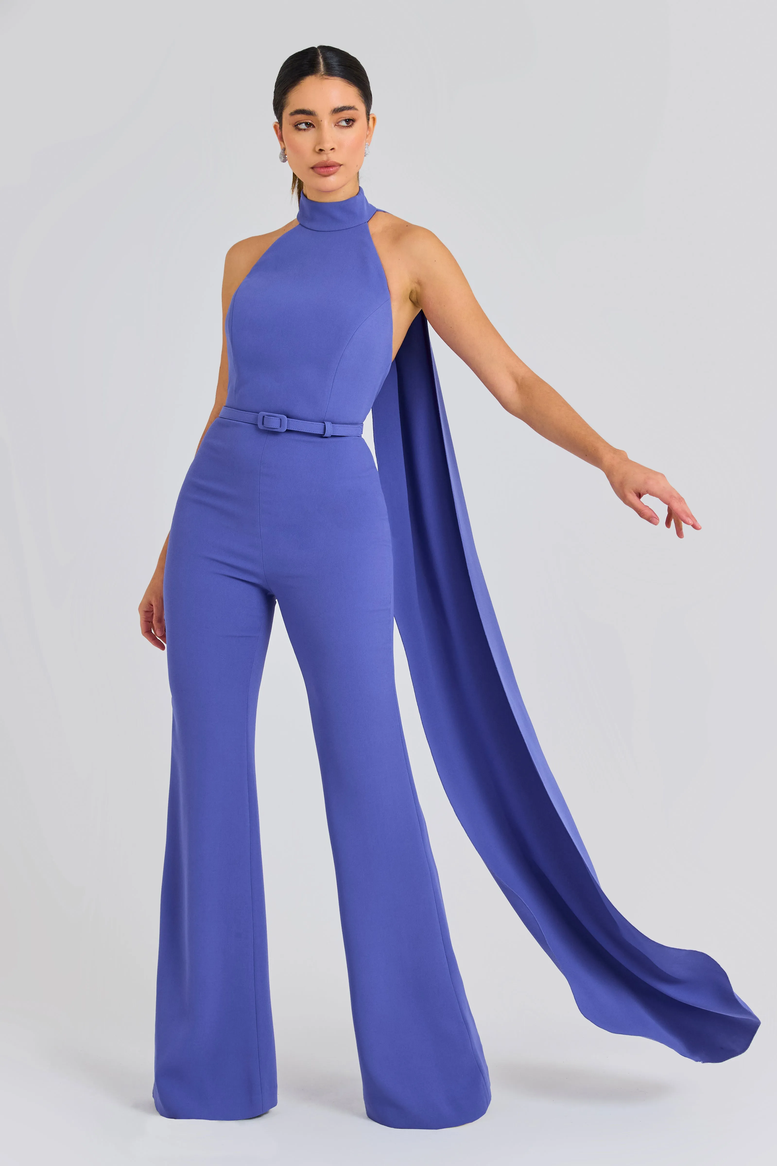 Lorrie Purple Jumpsuit