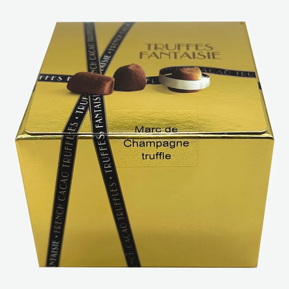 Luxury Champagne Gift Set Includes Bottle, 2 Personalised Champagne Flutes, Pewter Champagne Sealer & Truffles