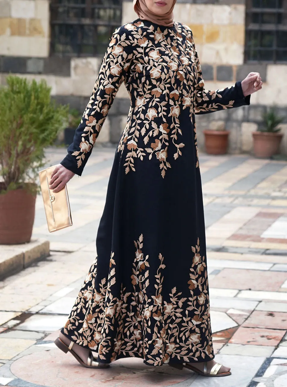 Madiha Embroidered Gown