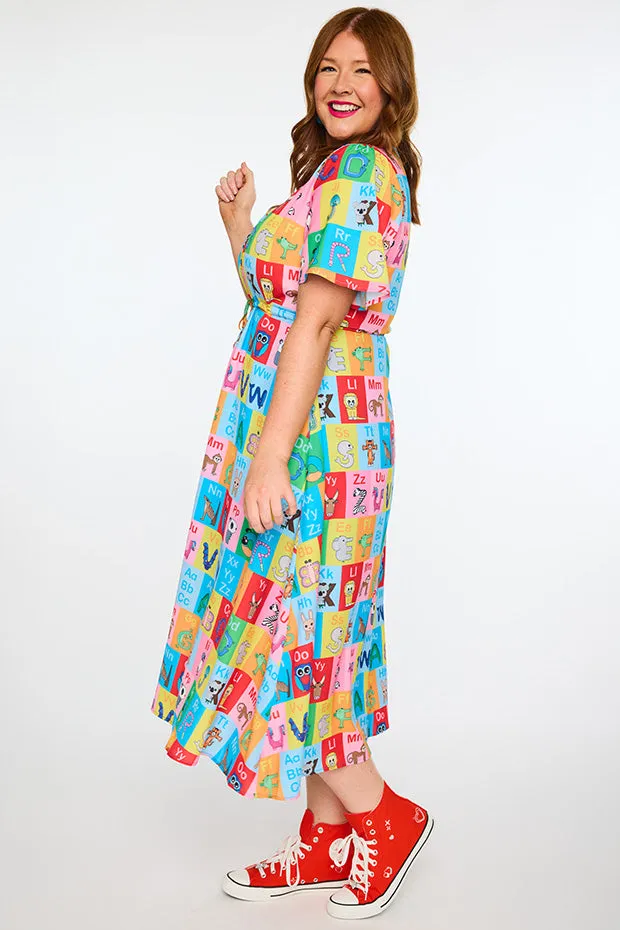 Marley Alpha Animal Cards Dress