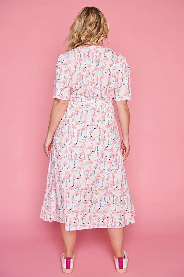 Marley Chatty Flamingo Dress