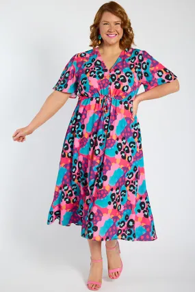 Marley Inky Leopard Dress