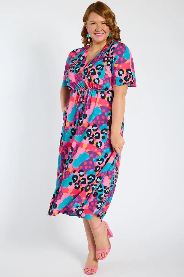 Marley Inky Leopard Dress