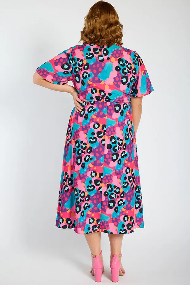 Marley Inky Leopard Dress