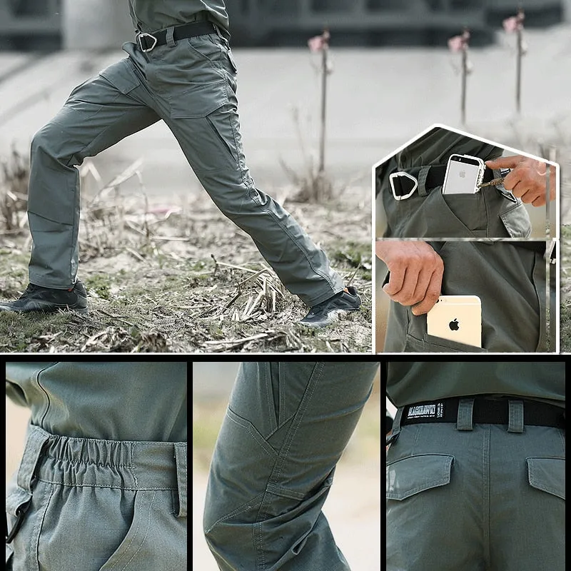 Men Waterproof Quick Dry Tactical Pants