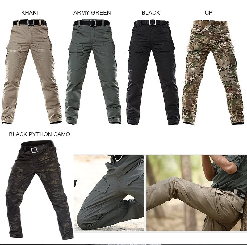 Men Waterproof Quick Dry Tactical Pants