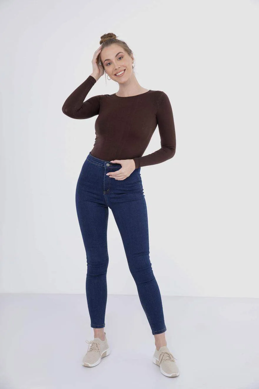 Microfiber Long Sleeves Top