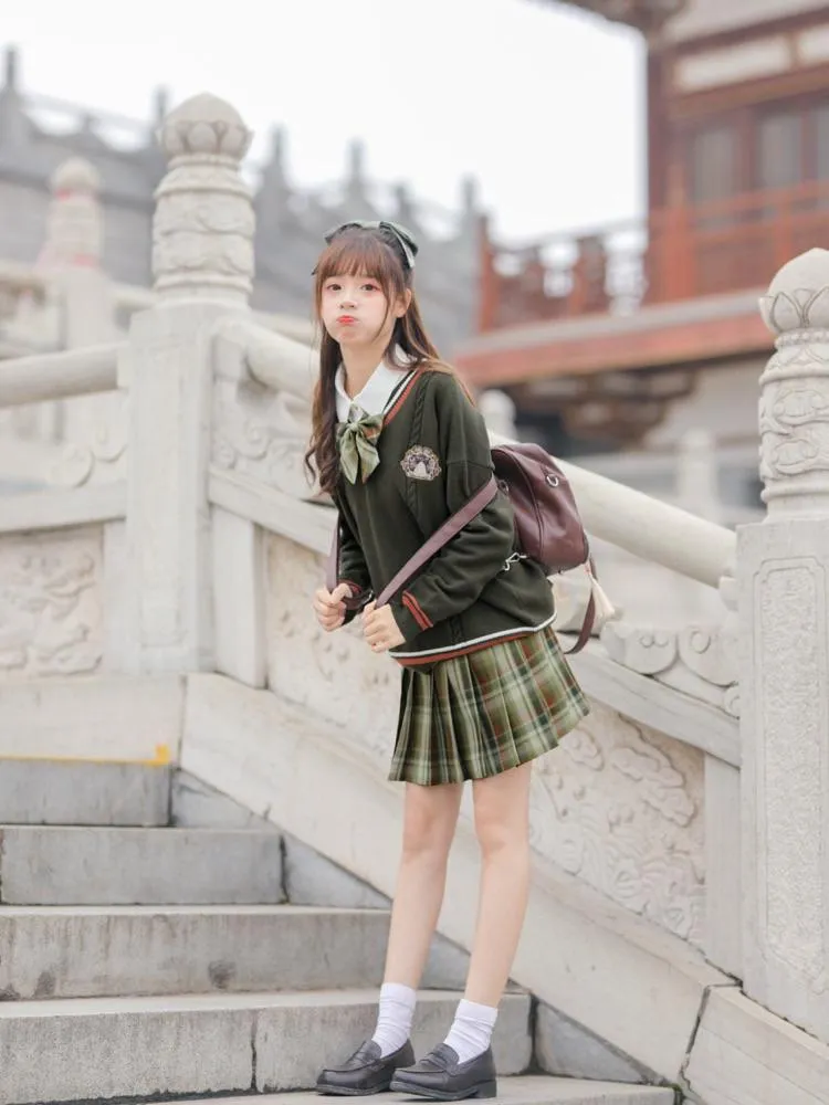 Mythological Mountain JK Uniform Skirts