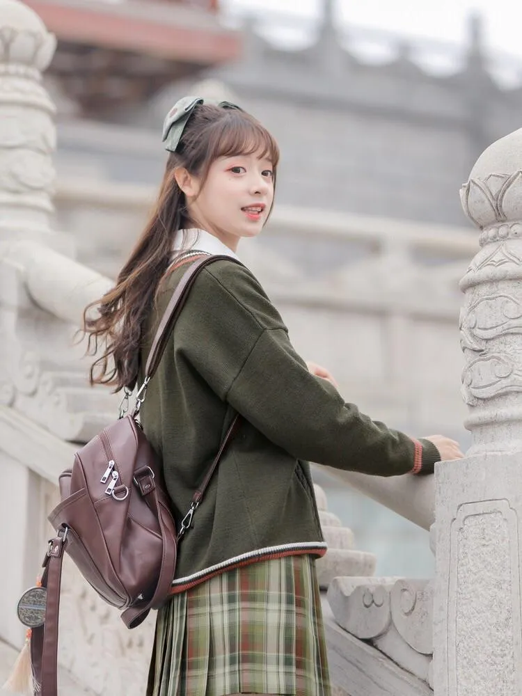 Mythological Mountain JK Uniform Skirts